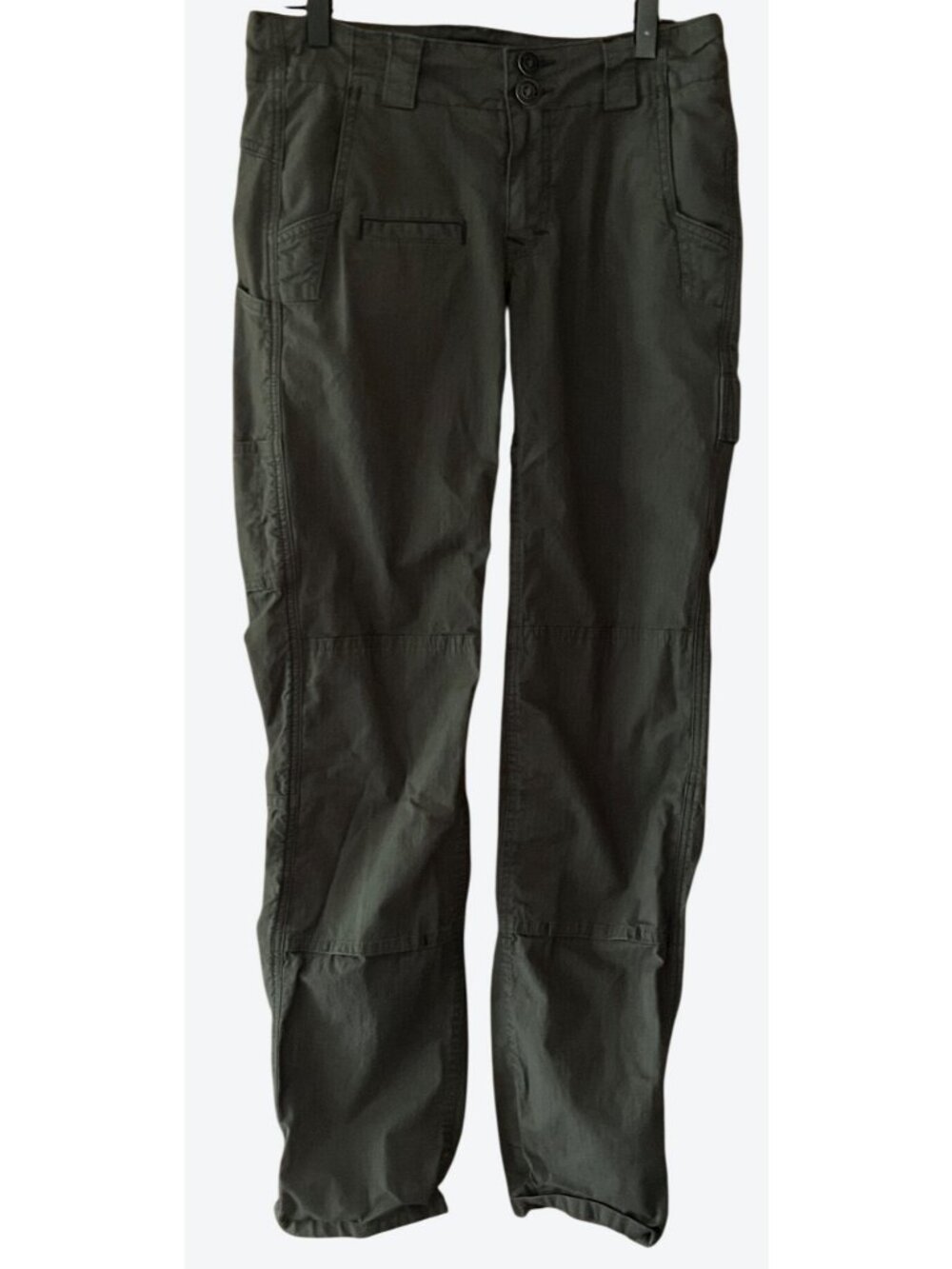 Dovetail Workwear Women's Day Construct Army Green Canvas Pants 28" x 30.5"